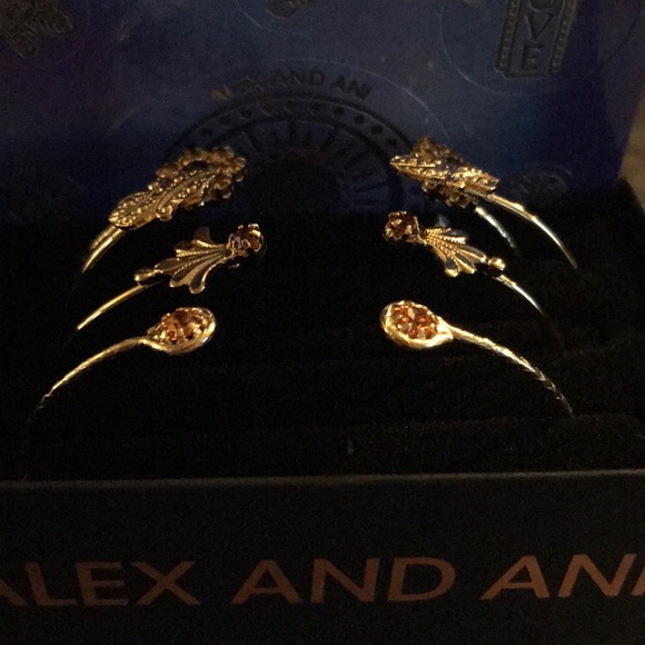 NWT Alex & Ani Legacy set of 4 Marigold Bracelets - Picture 5 of 6